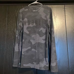 Men’s No Bull Camo Long Sleeve Shirt (M)